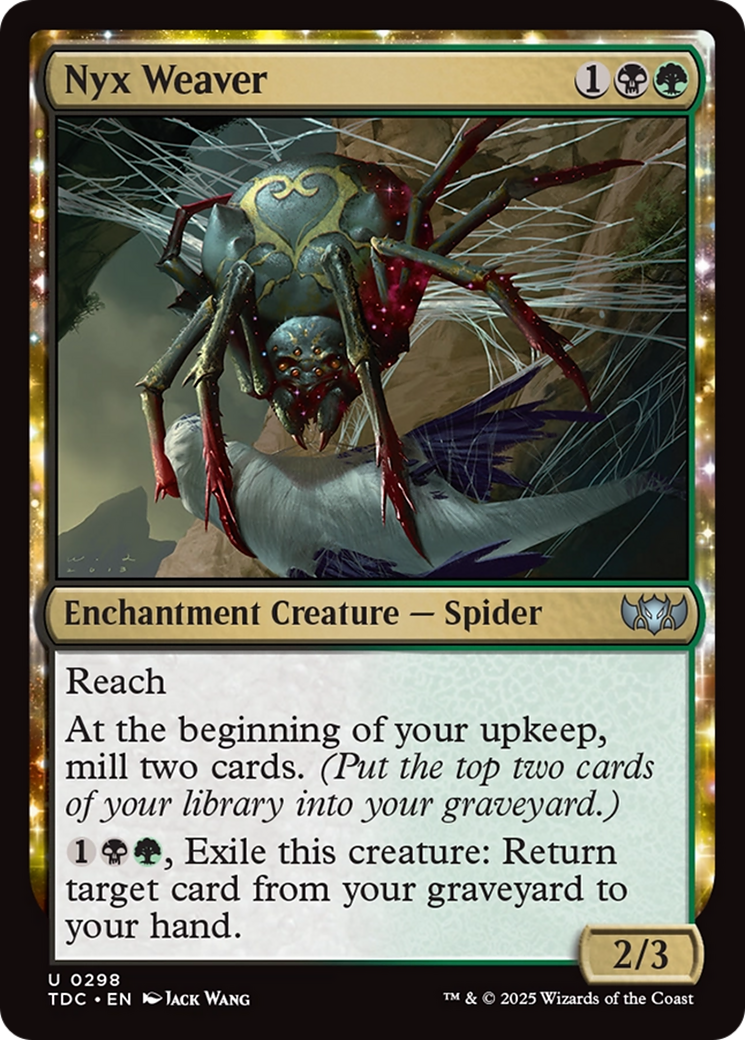 Nyx Weaver [Tarkir: Dragonstorm Commander] | Odin's Place