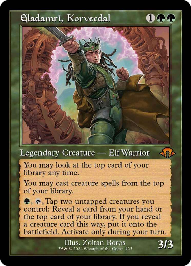 Eladamri, Korvecdal (Retro) [Modern Horizons 3] | Odin's Place