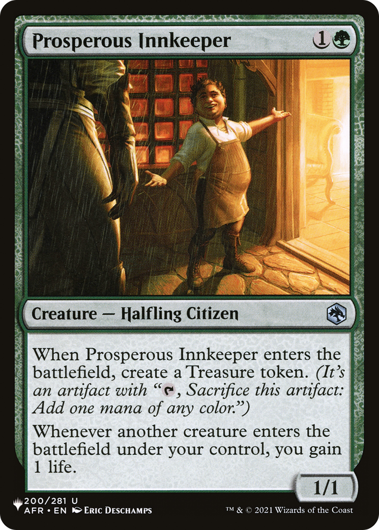 Prosperous Innkeeper [The List] | Odin's Place