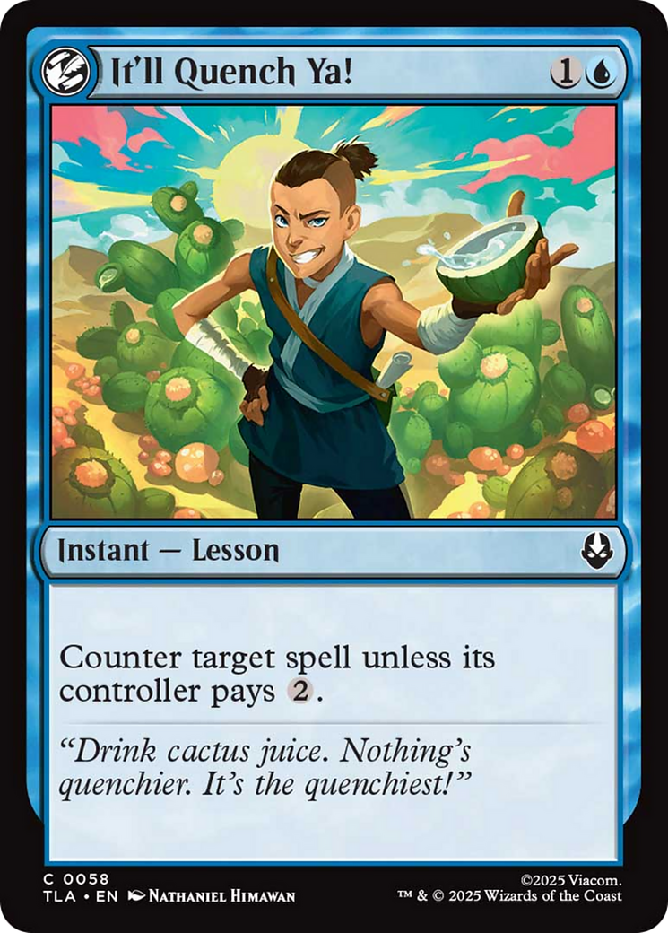 It'll Quench Ya! [Avatar: The Last Airbender] | Odin's Place