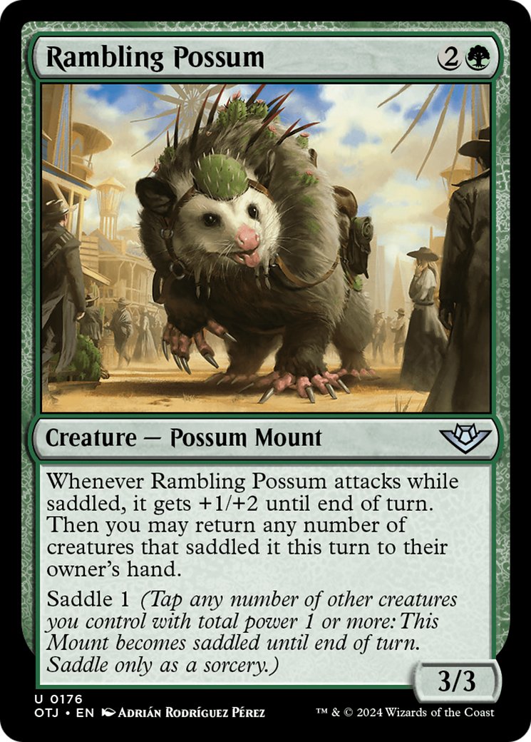 Rambling Possum [Outlaws of Thunder Junction] | Odin's Place