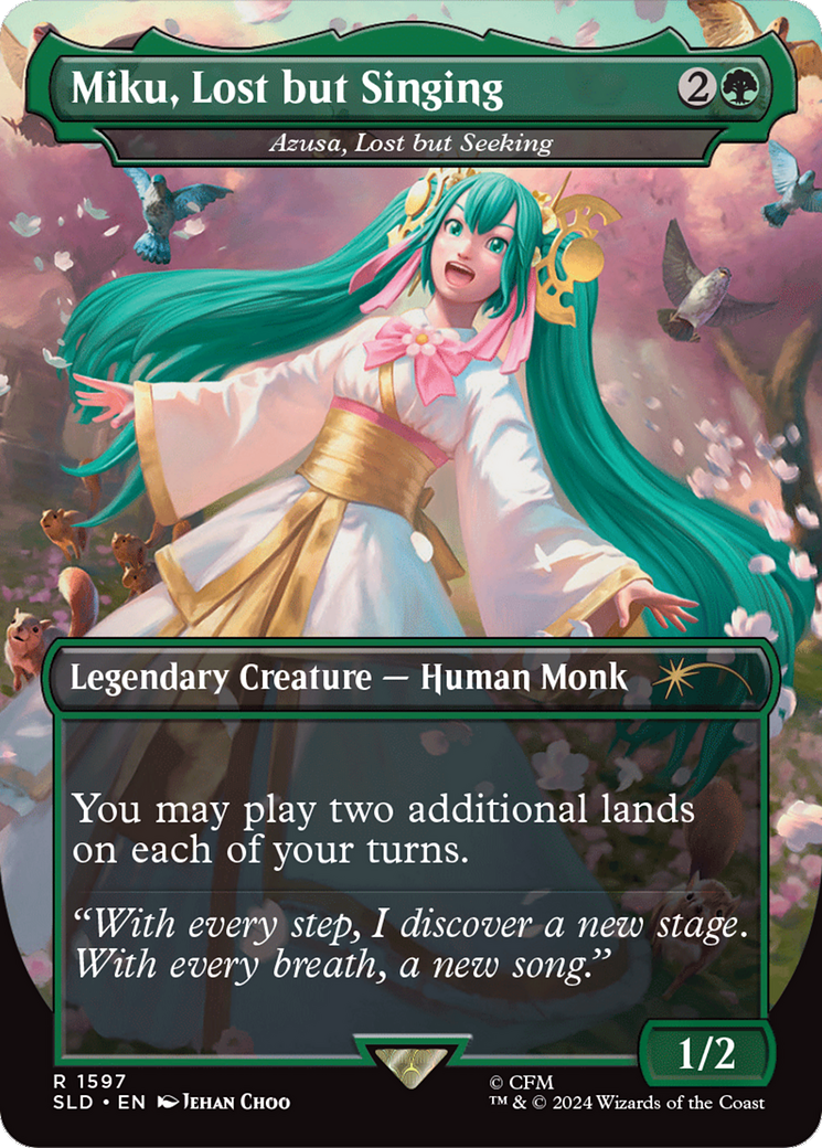 Miku, Lost but Singing - Azusa, Lost but Seeking [Secret Lair Drop Series] | Odin's Place