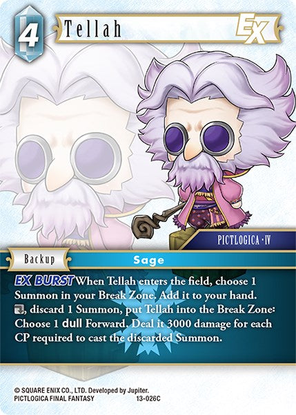 Tellah EX [Opus XIII: Crystal Radiance] | Odin's Place