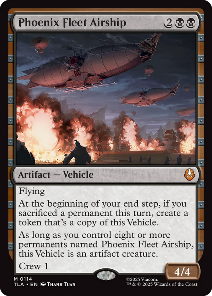 Phoenix Fleet Airship [Avatar: The Last Airbender] | Odin's Place