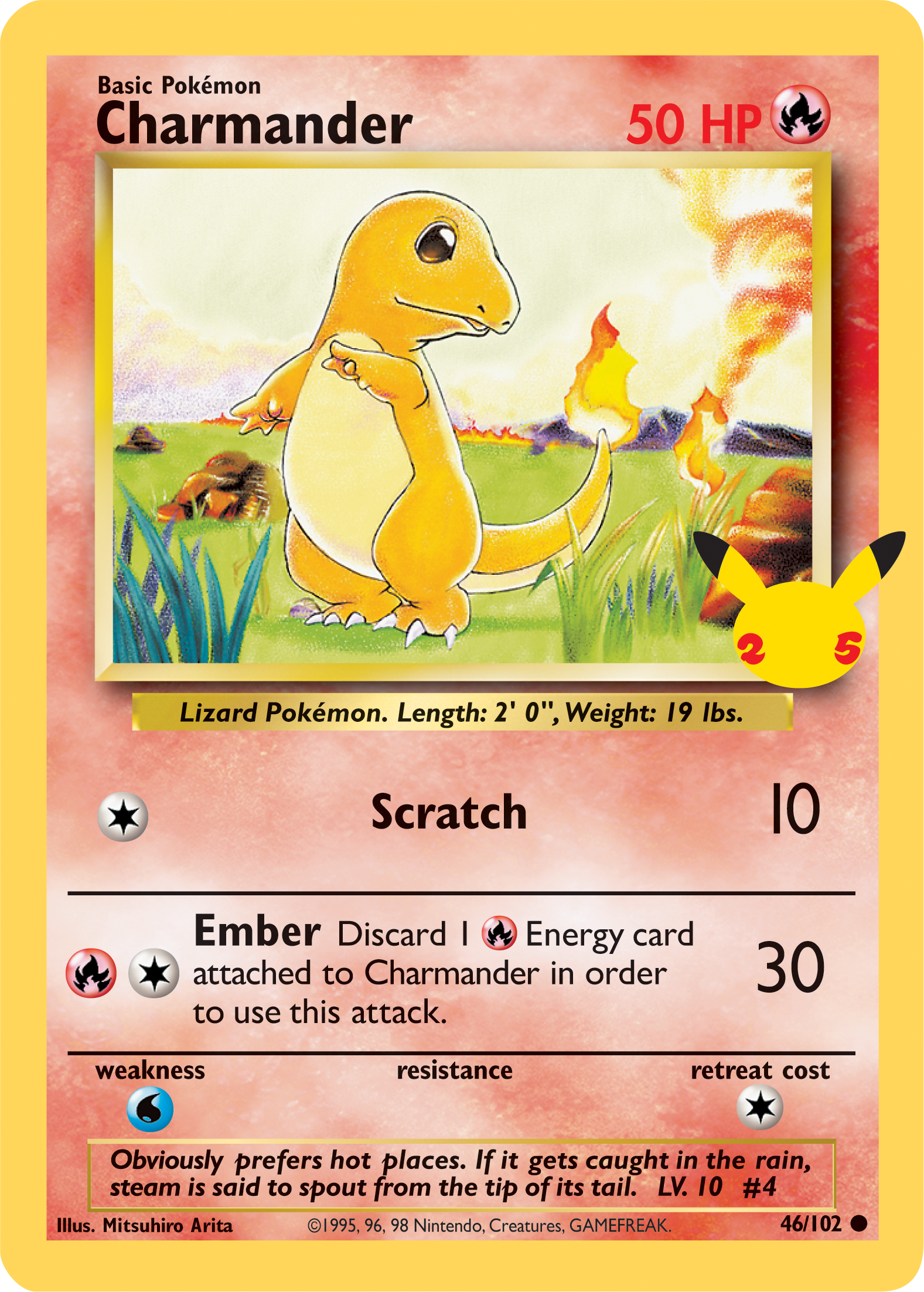 Charmander (46/102) (Jumbo Card) [First Partner Pack] | Odin's Place