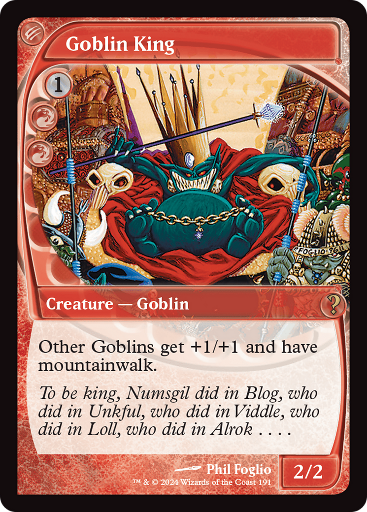 Goblin King (Future Sight) [Mystery Booster 2] | Odin's Place