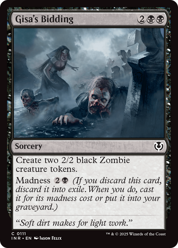 Gisa's Bidding [Innistrad Remastered] | Odin's Place
