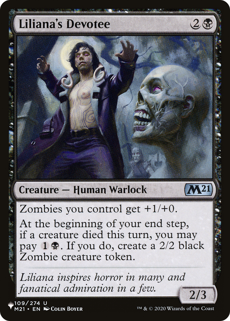 Liliana's Devotee [The List] | Odin's Place