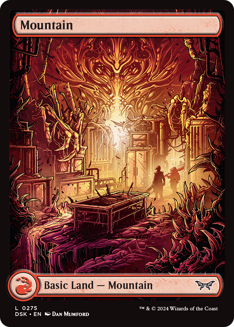 Mountain (275) - Full Art [Duskmourn: House of Horror] | Odin's Place