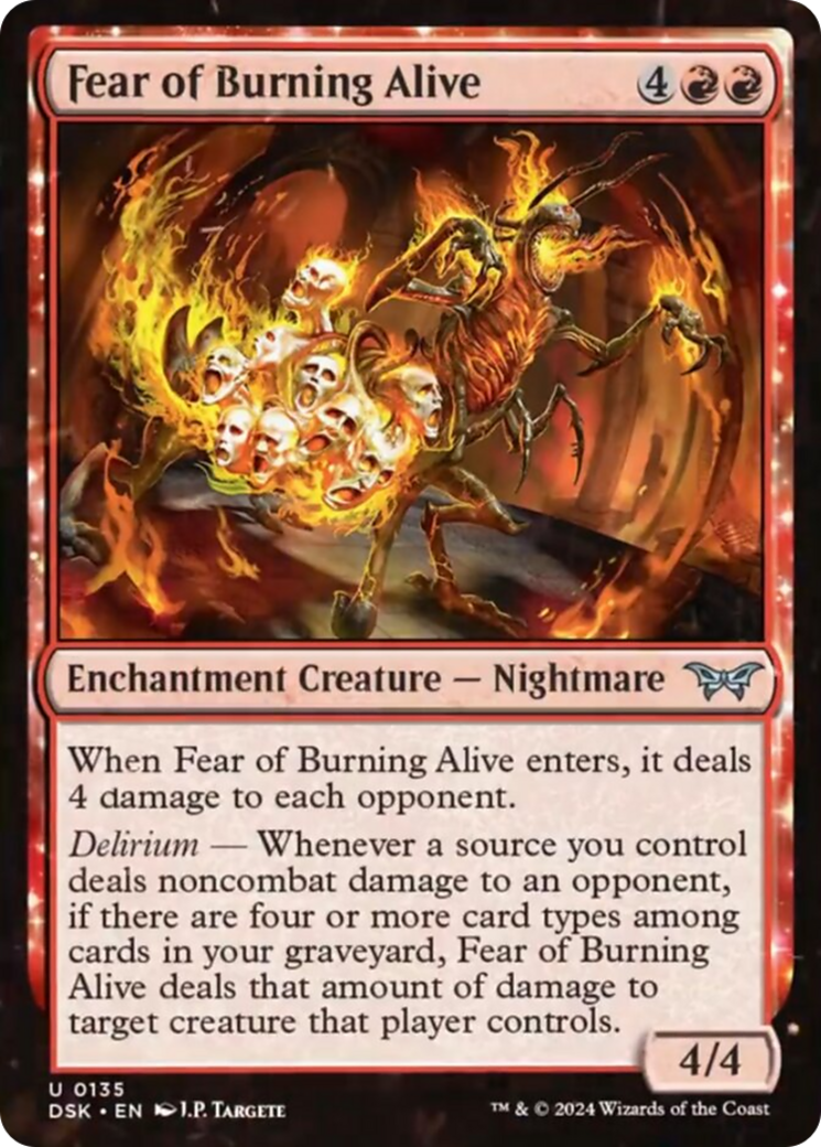 Fear of Burning Alive [Duskmourn: House of Horror] | Odin's Place