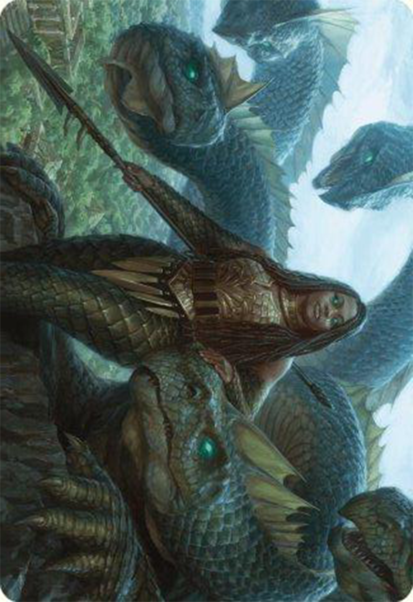 Hydra Trainer Art Card [Modern Horizons 3 Art Series] | Odin's Place