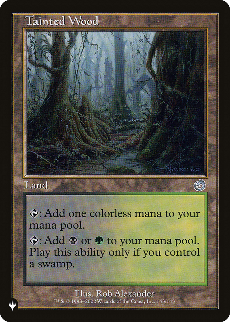 Tainted Wood [The List] | Odin's Place