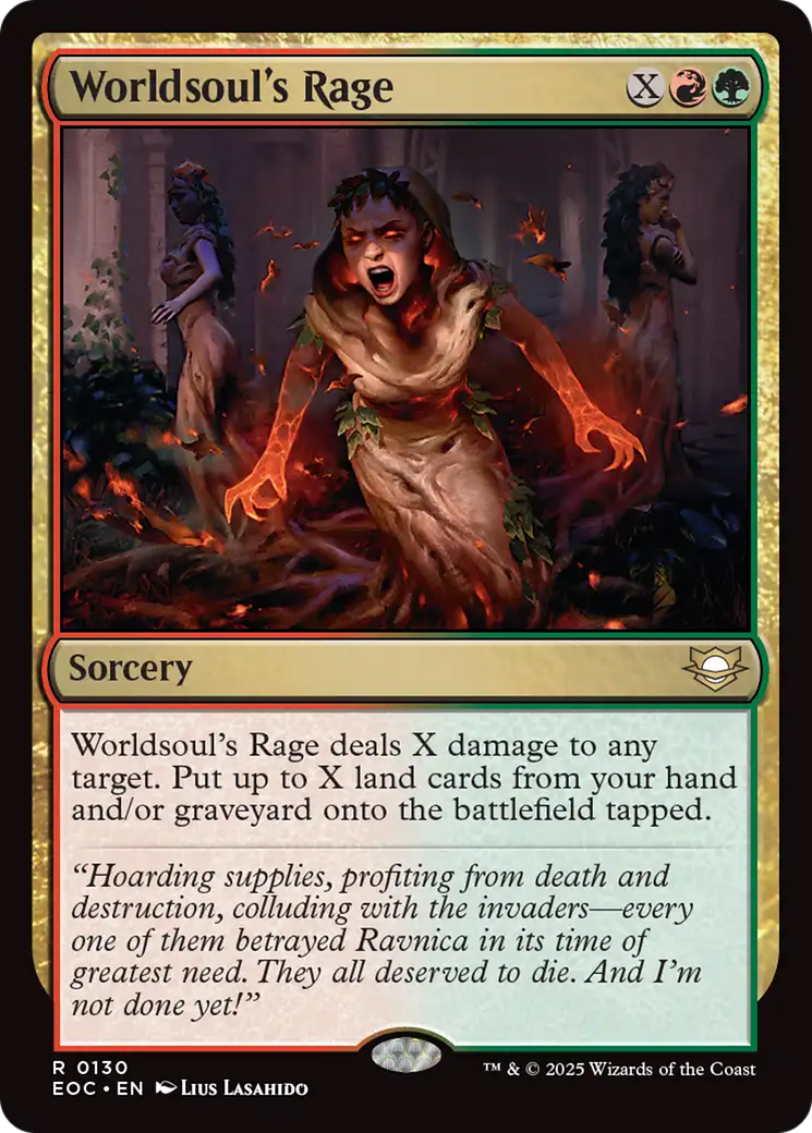 Worldsoul's Rage [Edge of Eternities Commander] | Odin's Place