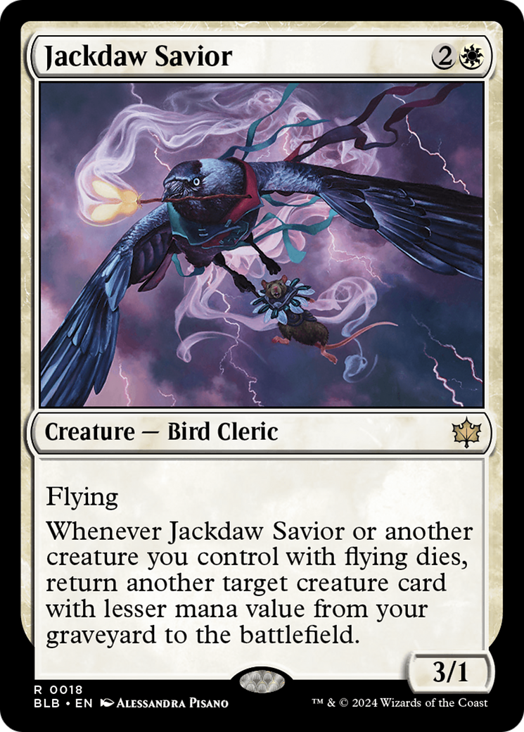 Jackdaw Savior [Bloomburrow] | Odin's Place