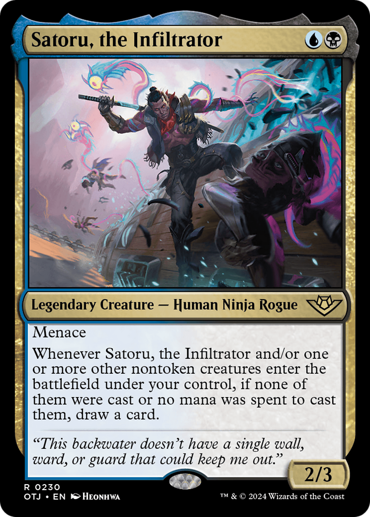 Satoru, the Infiltrator [Outlaws of Thunder Junction] | Odin's Place