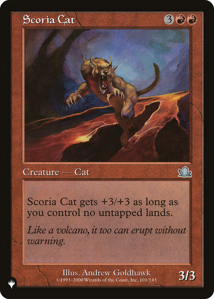 Scoria Cat [The List] | Odin's Place