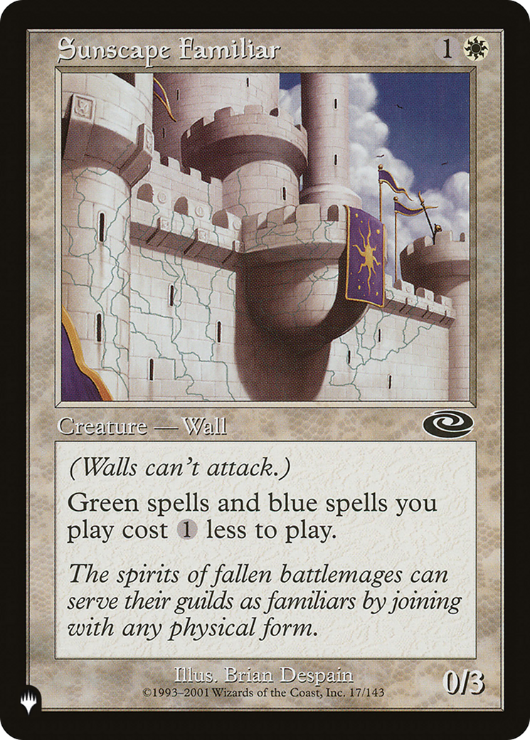 Sunscape Familiar [The List] | Odin's Place