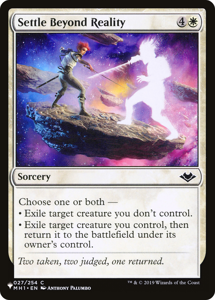 Settle Beyond Reality [The List] | Odin's Place