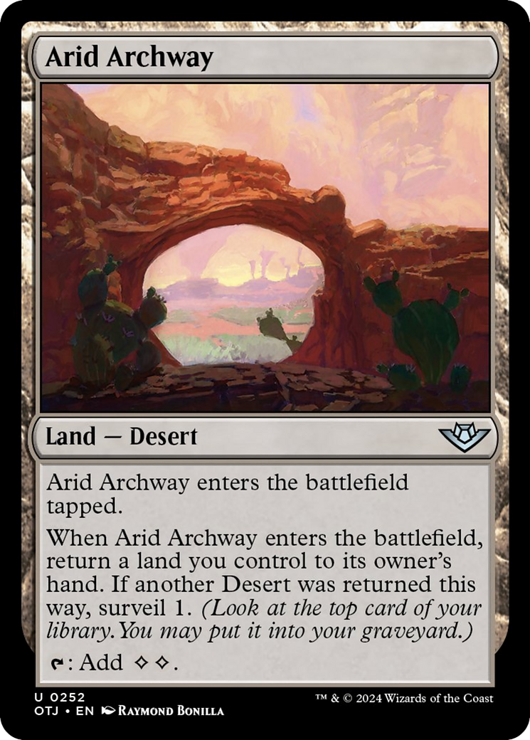 Arid Archway [Outlaws of Thunder Junction] | Odin's Place