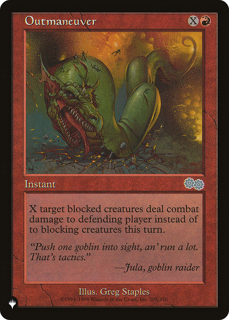 Outmaneuver [The List] | Odin's Place