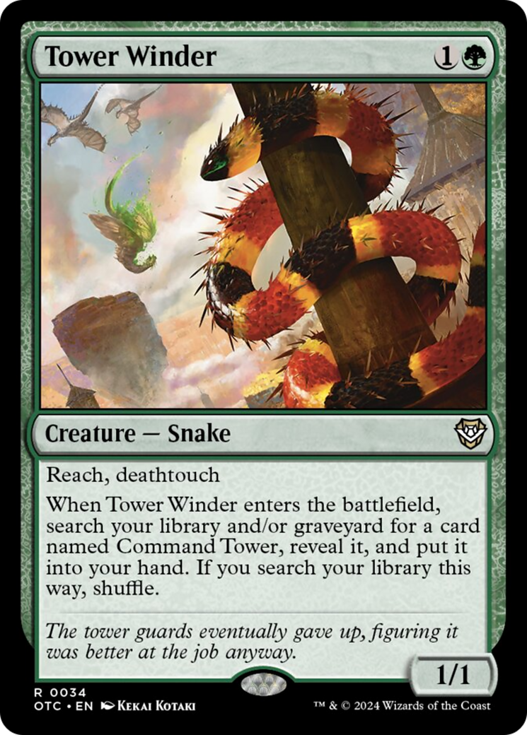 Tower Winder [Outlaws of Thunder Junction Commander] | Odin's Place