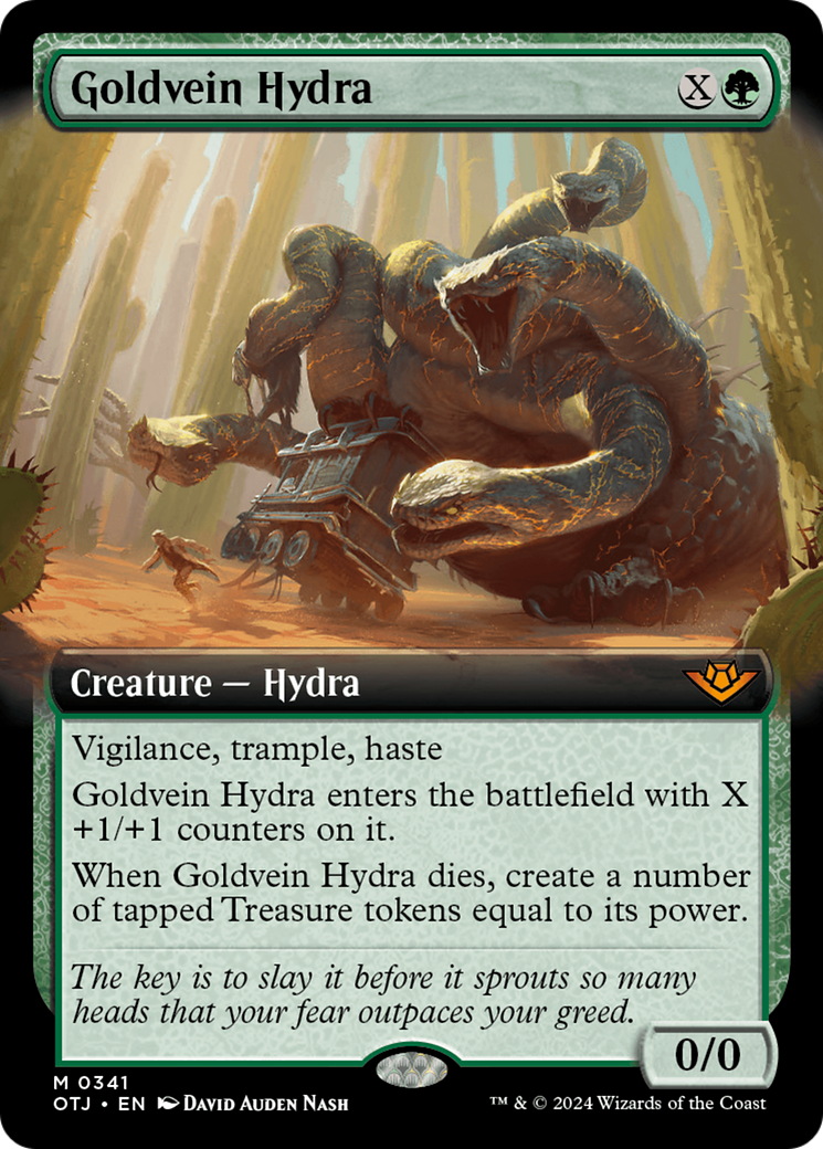 Goldvein Hydra (Extended Art) [Outlaws of Thunder Junction] | Odin's Place