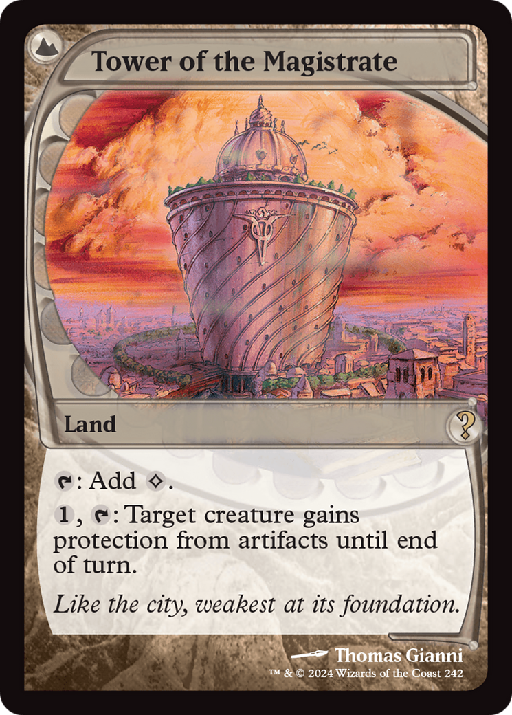 Tower of the Magistrate (Future Sight) [Mystery Booster 2] | Odin's Place