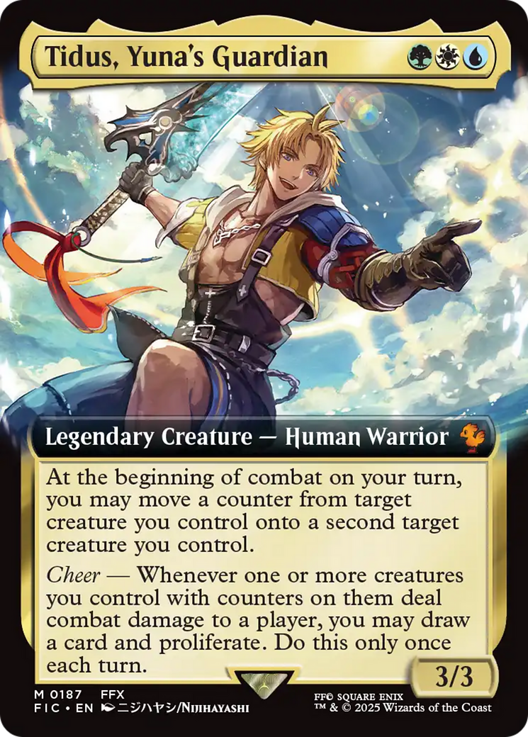 Tidus, Yuna's Guardian (Extended Art) [FINAL FANTASY Commander] | Odin's Place