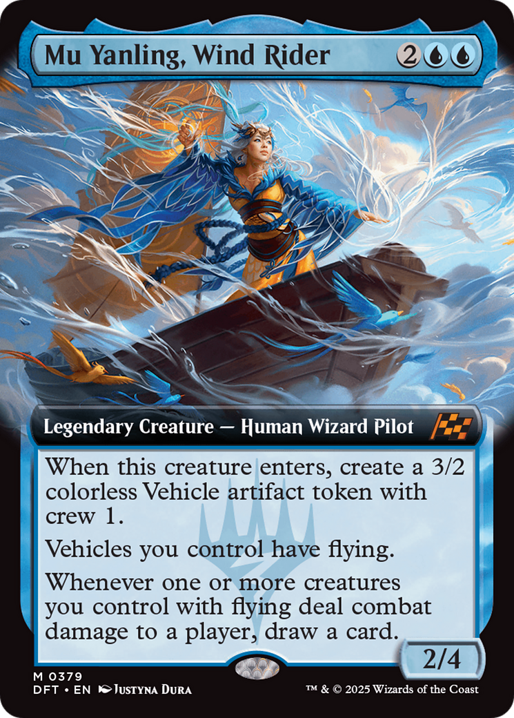 Mu Yanling, Wind Rider (Extended Art) [Aetherdrift] | Odin's Place