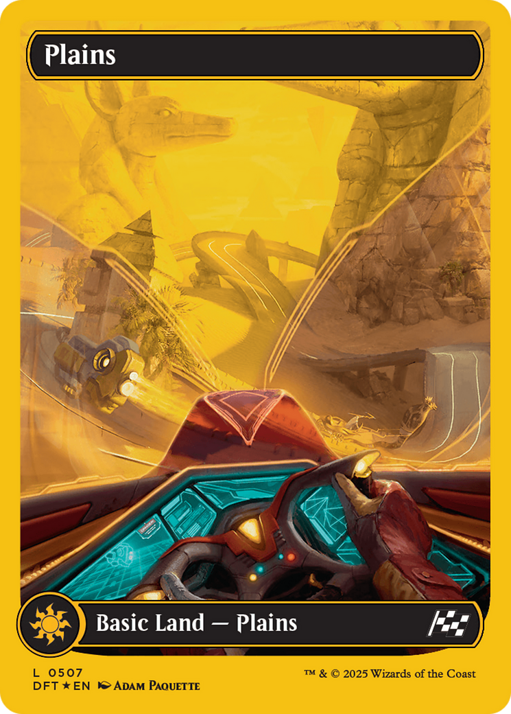Plains (0507) (First-Place Foil) [Aetherdrift] | Odin's Place