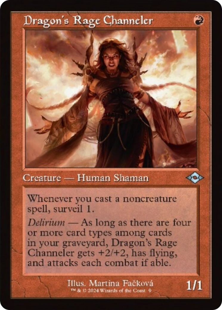Dragon's Rage Channeler (Retro) [Modern Horizons 2] | Odin's Place