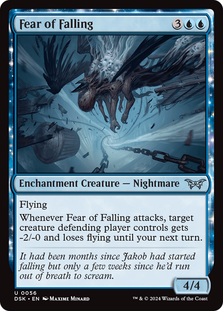 Fear of Falling [Duskmourn: House of Horror] | Odin's Place