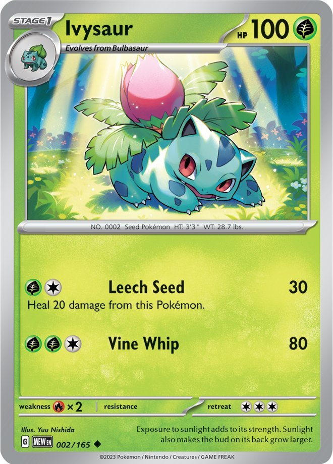 Ivysaur (002/165) [Scarlet & Violet 151] | Odin's Place