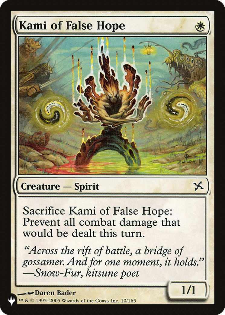 Kami of False Hope [The List] | Odin's Place