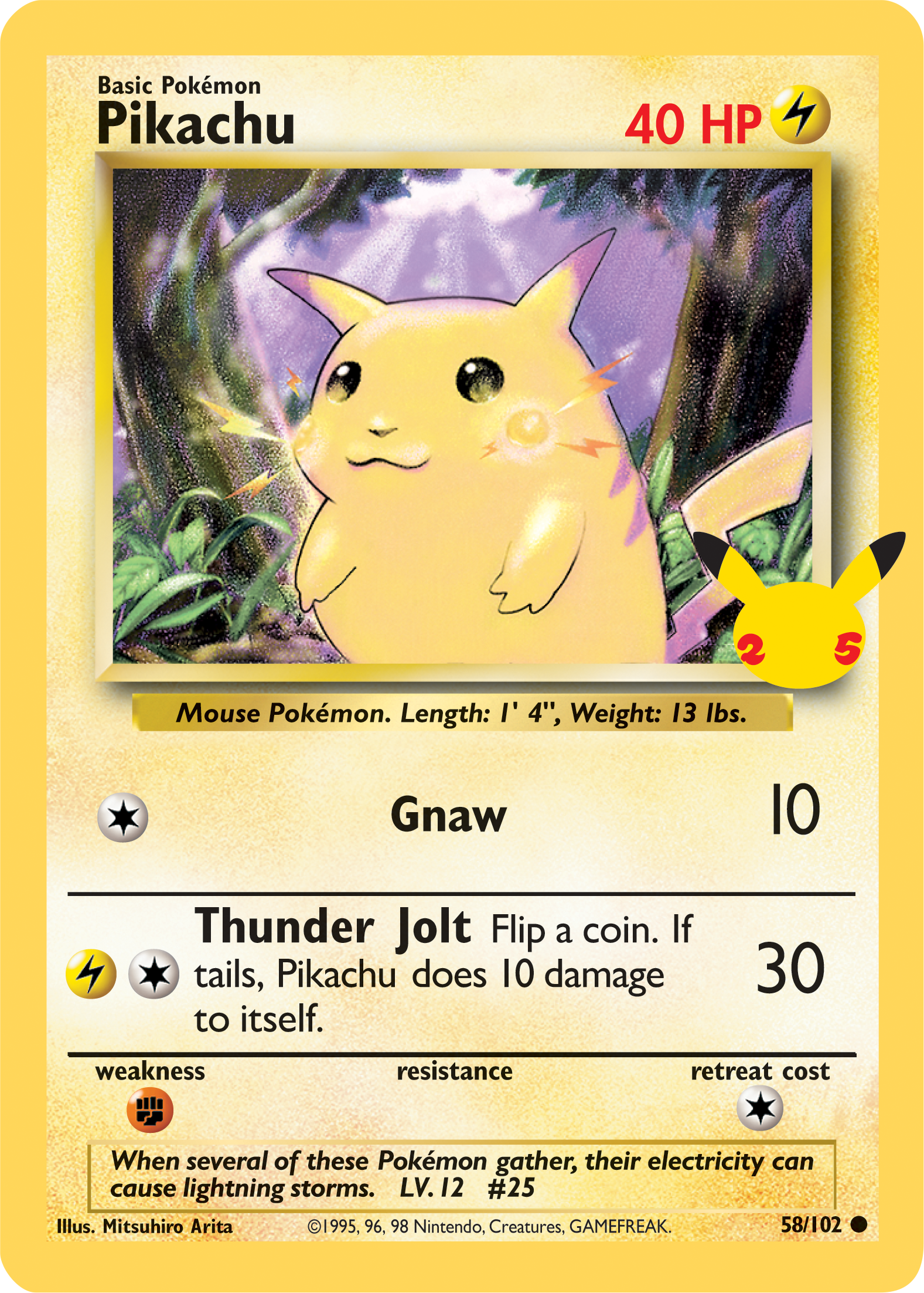 Pikachu (58/102) (Jumbo Card) [First Partner Pack] | Odin's Place