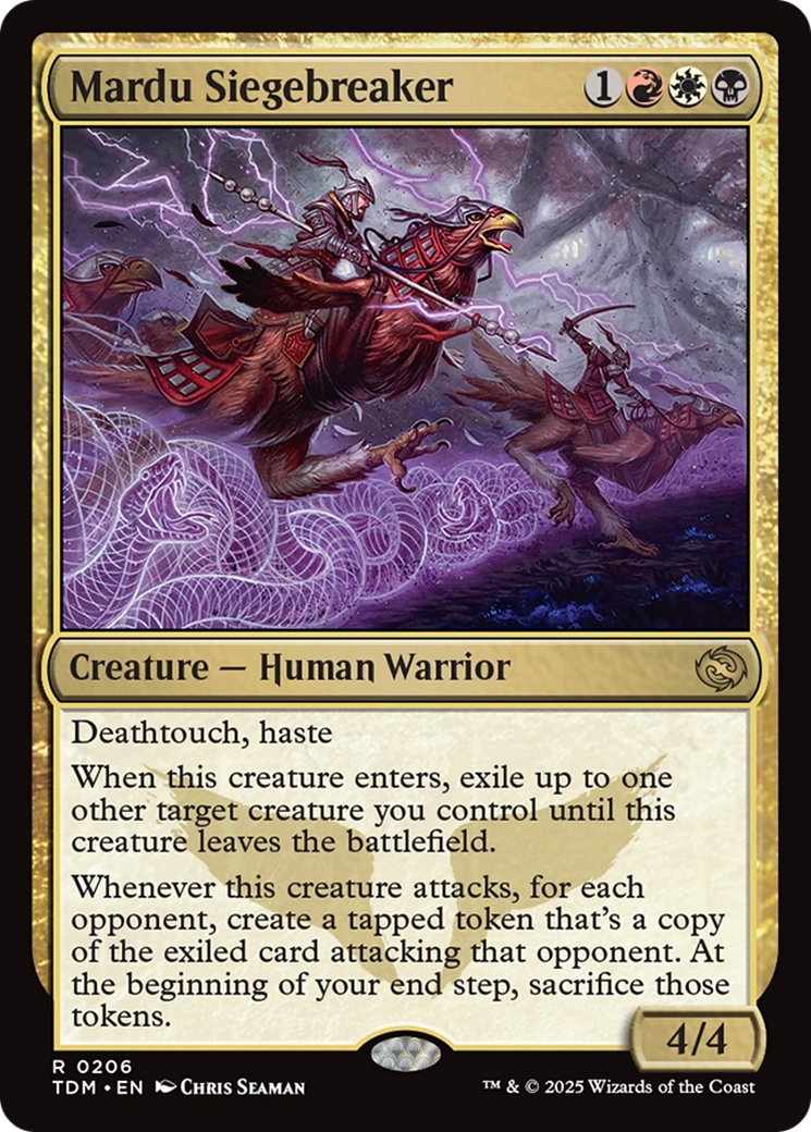 Mardu Siegebreaker [Tarkir: Dragonstorm] | Odin's Place