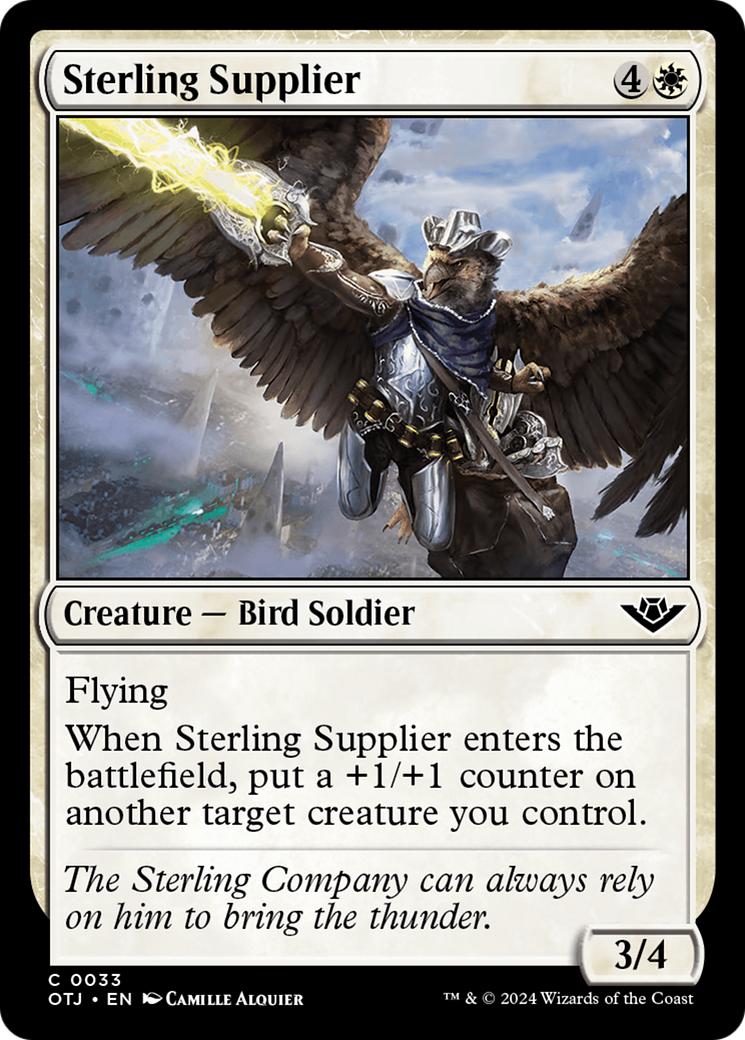 Sterling Supplier [Outlaws of Thunder Junction] | Odin's Place