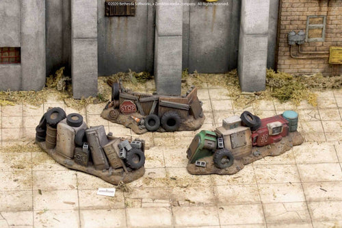 Fallout Wasteland Warfare: Scenic Junk Barricades | Odin's Place