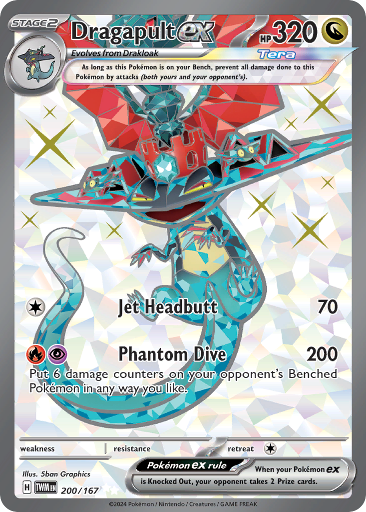 Dragapult ex (200/167) [Scarlet & Violet: Twilight Masquerade] | Odin's Place