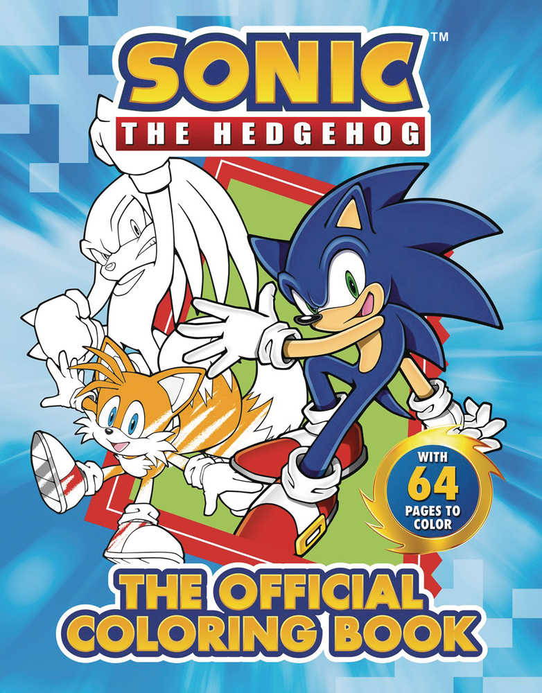 Sonic The Hedgehog Off Coloring Book | Odin's Place