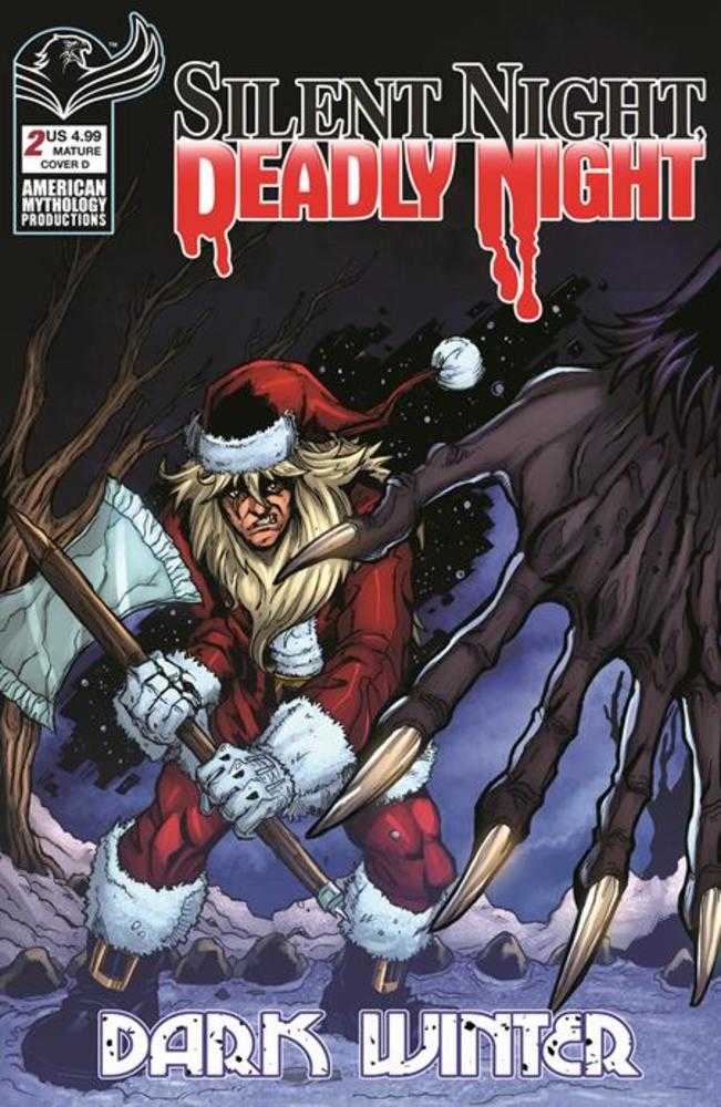 Silent Night Deadly Night Dark Winter #2 (Of 2) Cover D Puis Calzada Variant (Mature) | Odin's Place