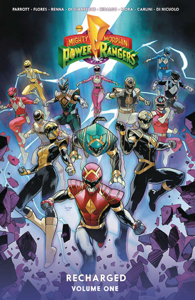 Mighty Morphin Power Rangers Recharged TPB Volume 01 | Odin's Place