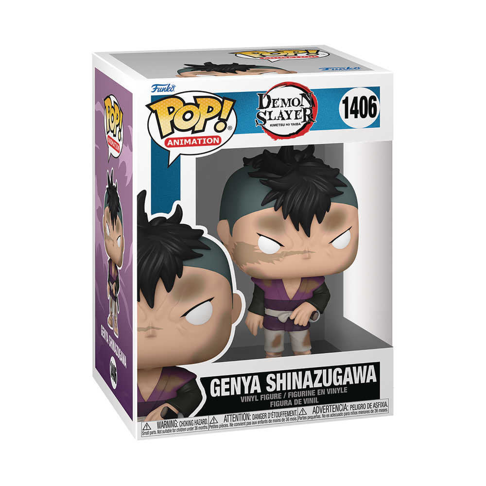 Pop Animation Demon Slayer Genya Vinyl Figure | Odin's Place