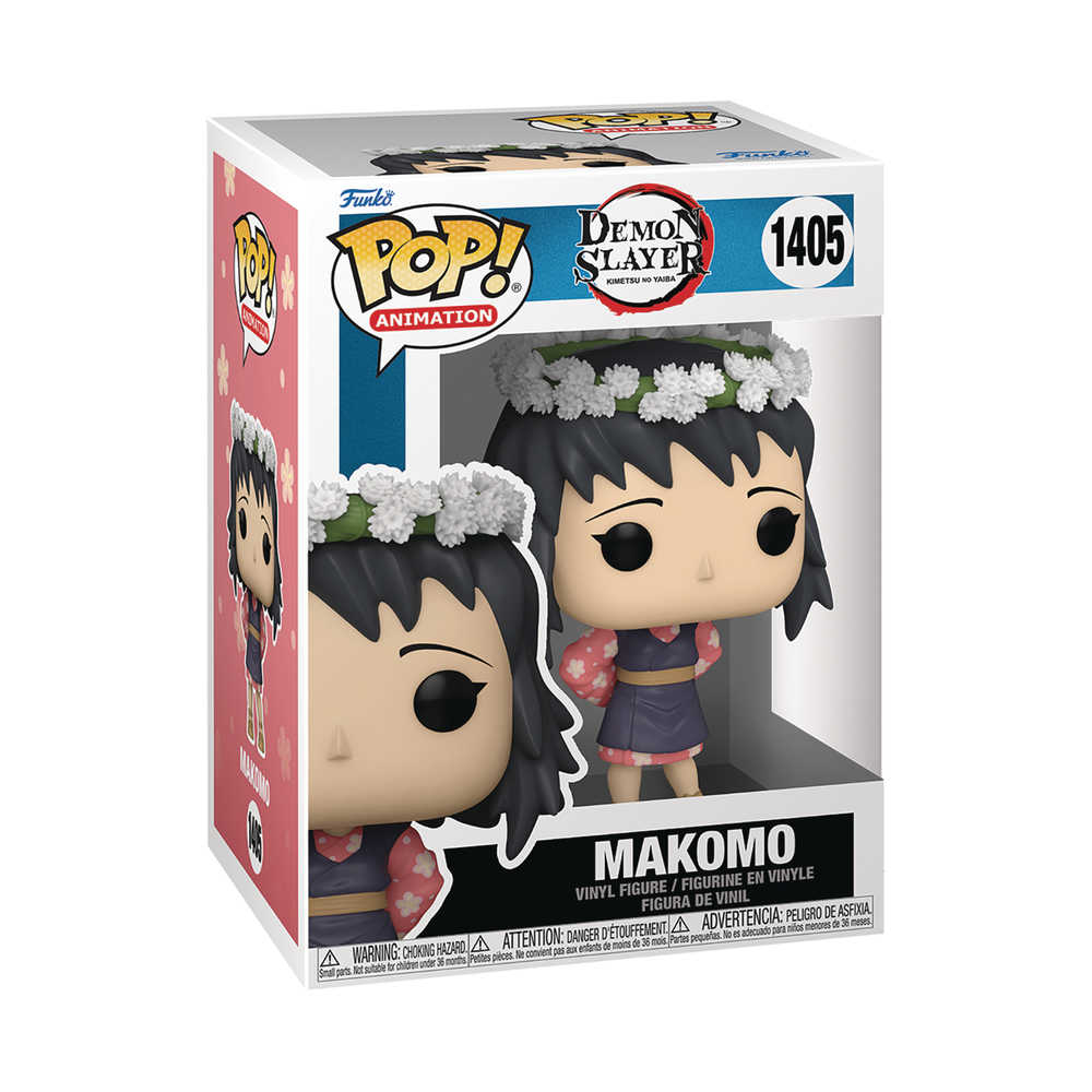 Pop Animation Demon Slayer Makomo Flower Vinyl Figure | Odin's Place