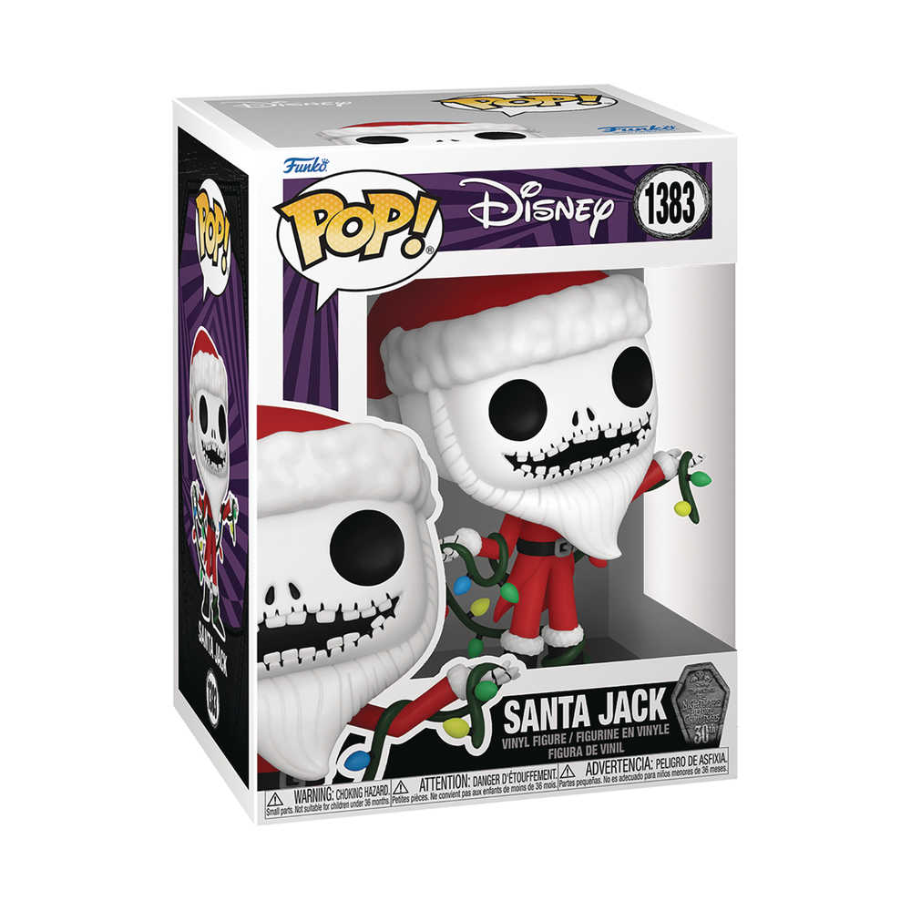 Pop Disney Nbx 30th Santa Jack Vinyl Figure | Odin's Place