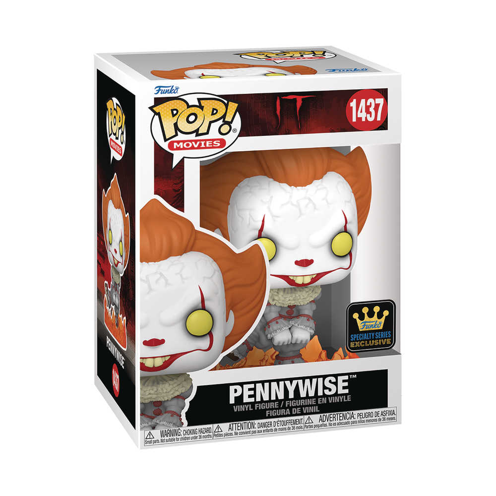 Pop Movies It Pennywise Dancing with Ch Gw Fs Vinyl Figure | Odin's Place