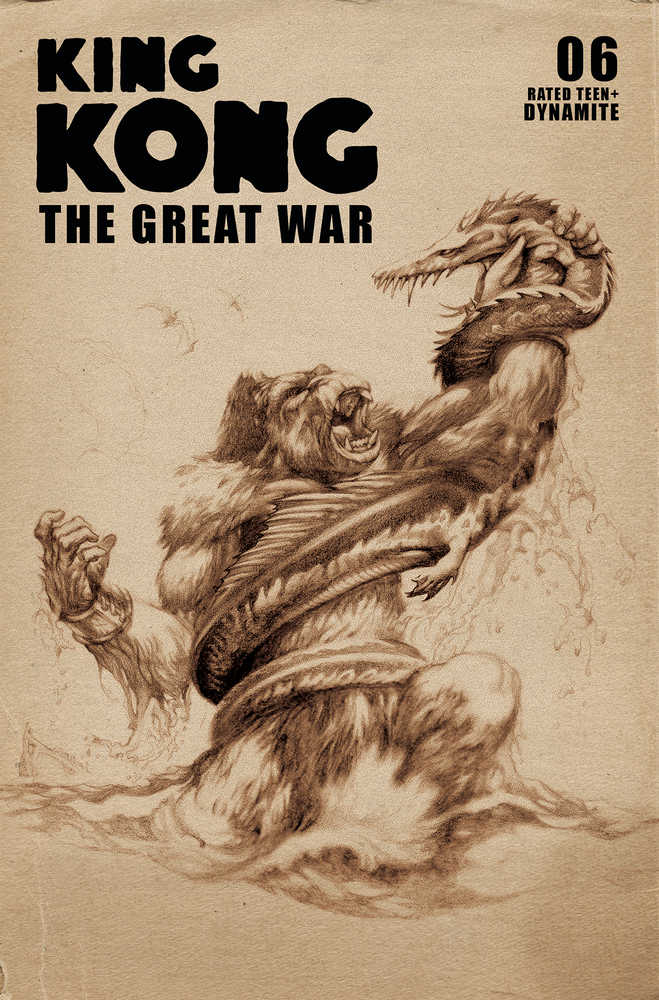 Kong Great War #6 Cover C Devito | Odin's Place