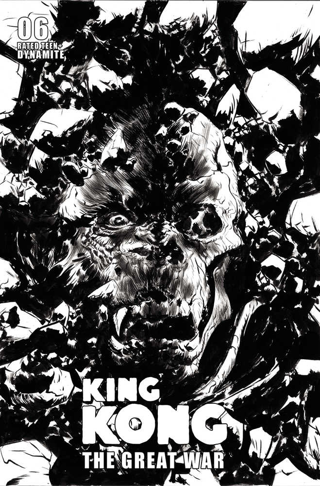 Kong Great War #6 Cover D 10 Copy Variant Edition Lee Line Art | Odin's Place
