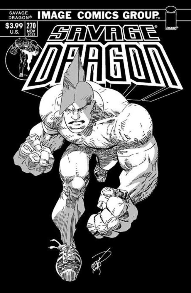 Savage Dragon #270 Cover B Erik Larsen 70s Trade Dress Variant (Mature) | Odin's Place
