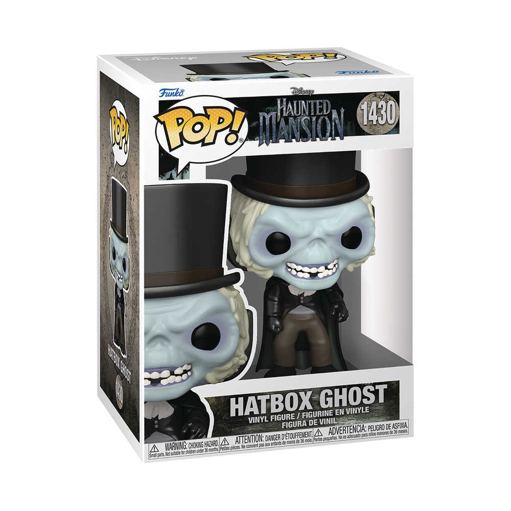 Pop Disney Haunted Mansion Hatbox Ghost Vinyl Figure | Odin's Place